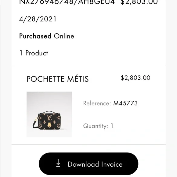 Louis Vuitton Black and Tan Crossbody Bag - Picture 6 of 6